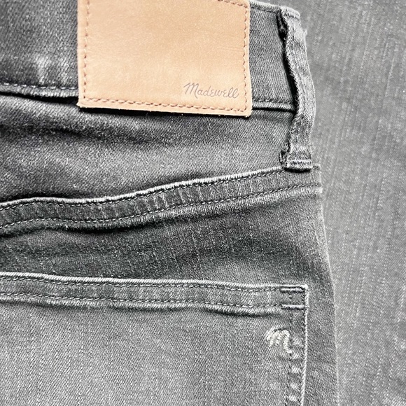Madewell Women’s High Riser Skinny Leg Black Denim Classic Retro Vintage Jeans - Picture 12 of 16